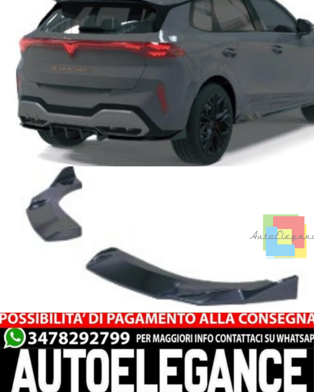 FLAPS POSTERIORI adatto per cupra terramar