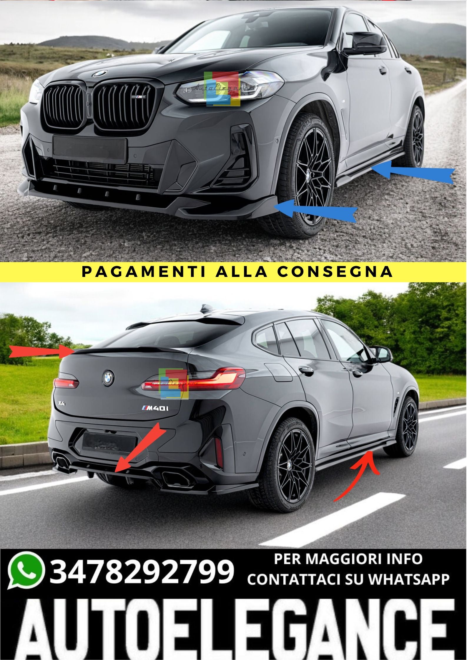 Tappetino Originale BMW Per Vano Bagagli | Adatto Per X4 G02, G02 LCI, X4 M F98 | Ricambio 51472451589
