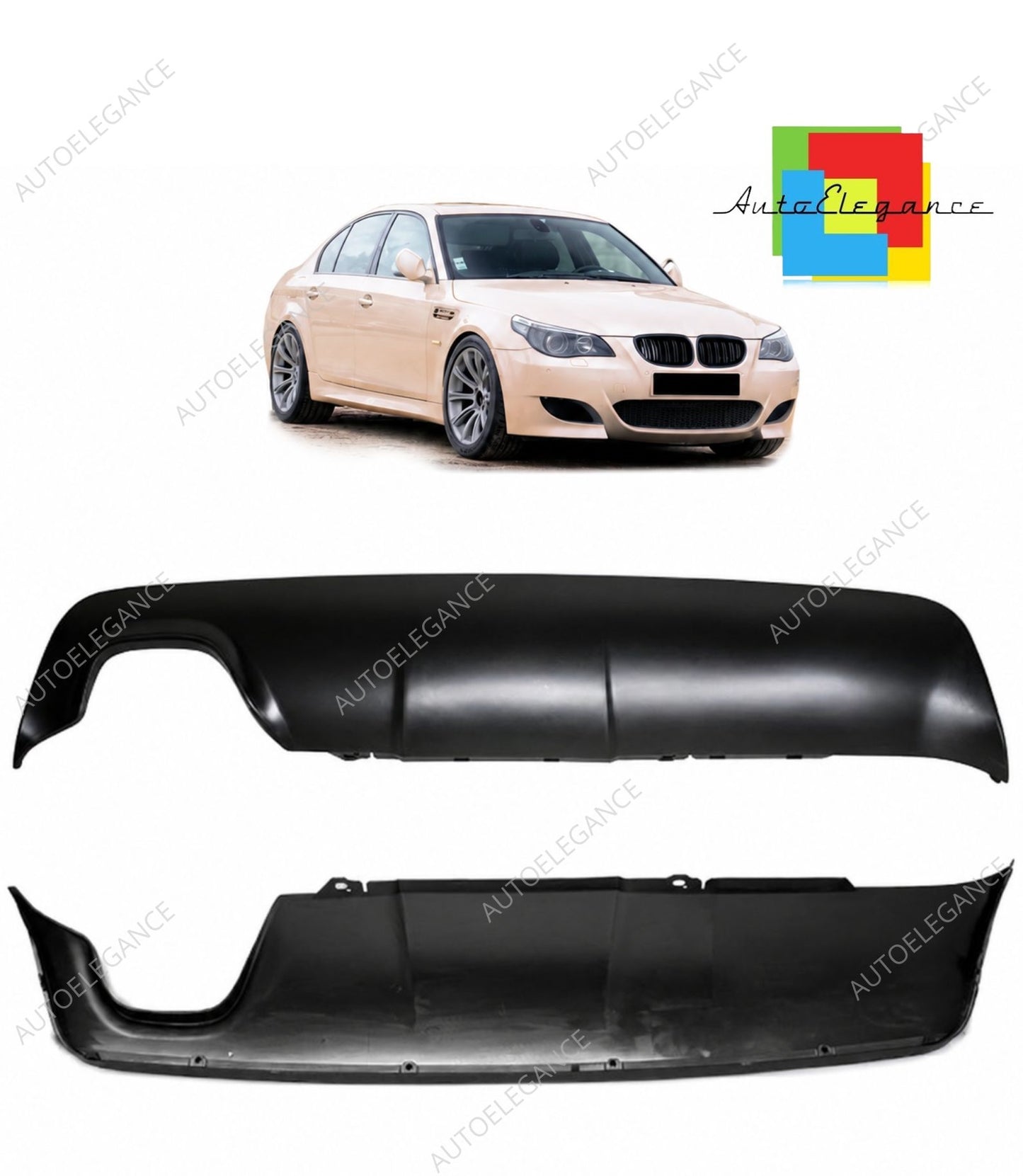 SPLITTER SUITABLE FOR VW GOLF 8 GTI GTD RLINE LOOK GLOSSY BLACK SPORTY DESIGN