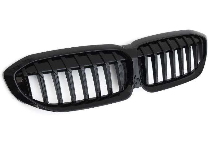 ✨GRIGLIA NERA LUCIDA ADATTO PER BMW SERIE 3 G20 G21 PRE-LCI✨