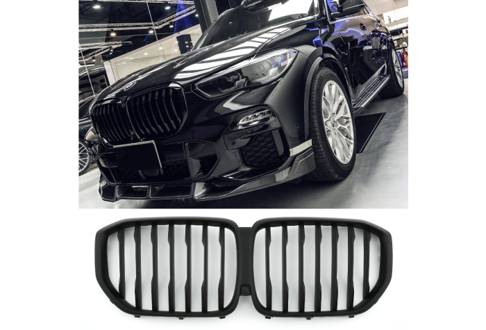 ✨MATTE BLACK FRONT GRILLE GRILLE SUITABLE FOR BMW X5 G05 2018-2023✨