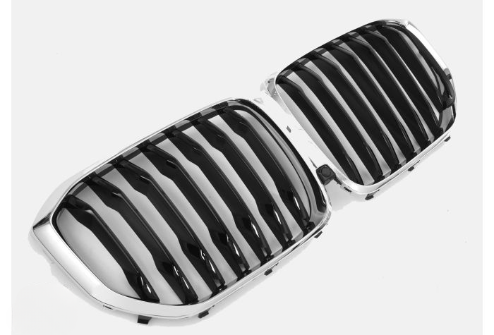 ✨GRIGLIA CROMATA NERA 2018-2023 ADATTO PER BMW X5 G05 2018-2023✨