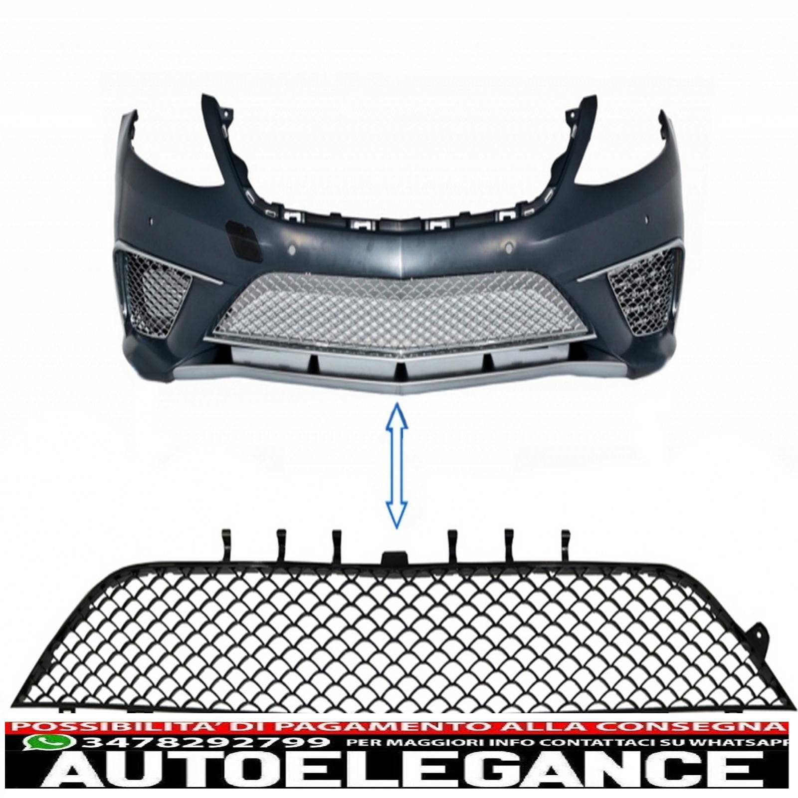 Griglia Centrale Paraurti Anteriore Per Fiat Panda 2012+ - Ricambio FT1242120 - Foto 1