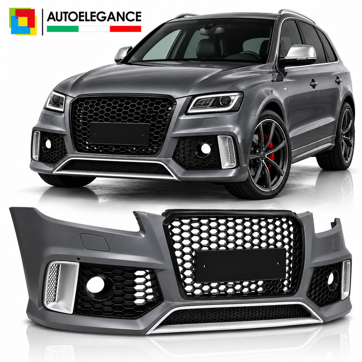 PARAURTI ANTERIORE STILE SPORT PDC adatto per AUDI Q5 12-16