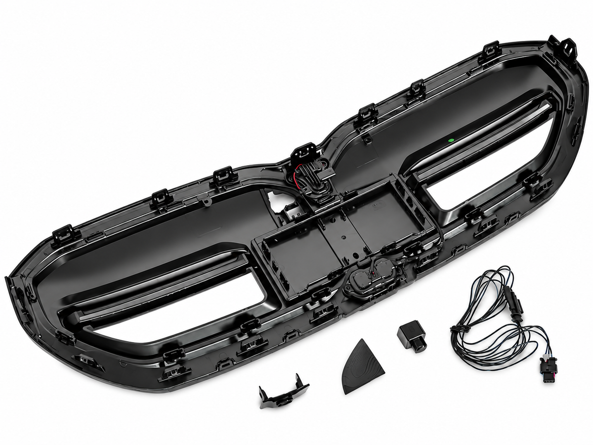 ART.10705 GRIGLIA ADATTO PER BMW 5 (G60) (G61) NERO LUCIDO