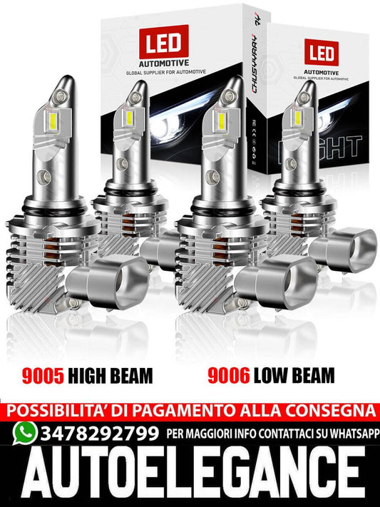 Per FORD CONTOUR 1995-2000 6000K LED Kit Fari Abbaglianti Combo 4PC