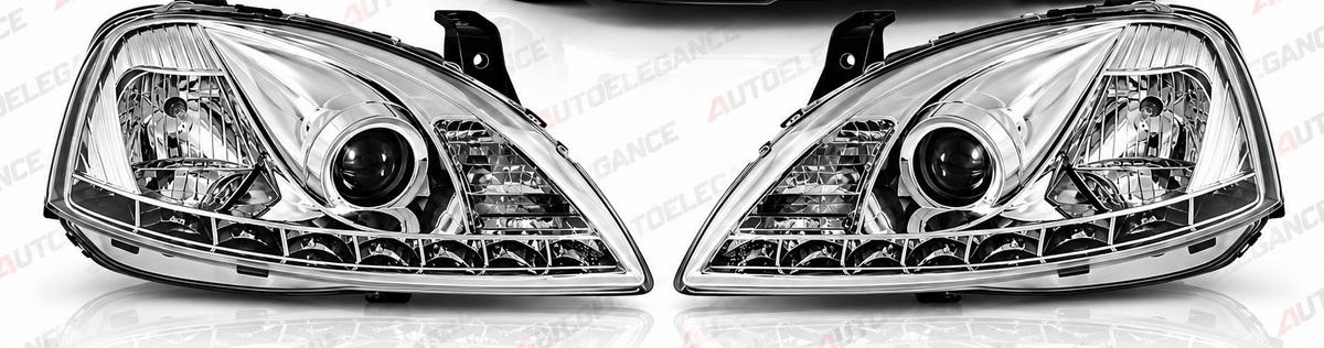 ART.11041 FARI ANTERIORI ADATTO PER OPEL CORSA C 11.00-09.06 LED