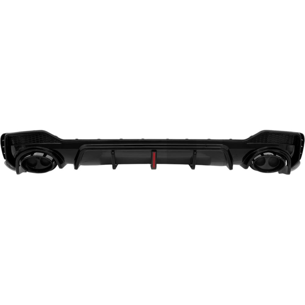 πART.8806 DIFFUSORI AUDI Q3 S-LINE 18-25 NERO LUCIDO π