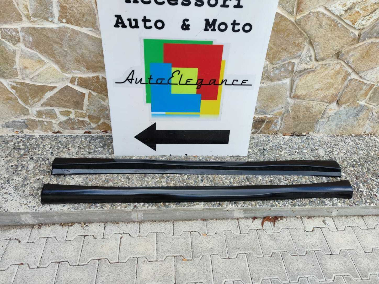 FIAT PUNTO / GRANDE PUNTO EVO SIDE SKIRTS UNDER DOOR ABS / PLASTIC .. 04