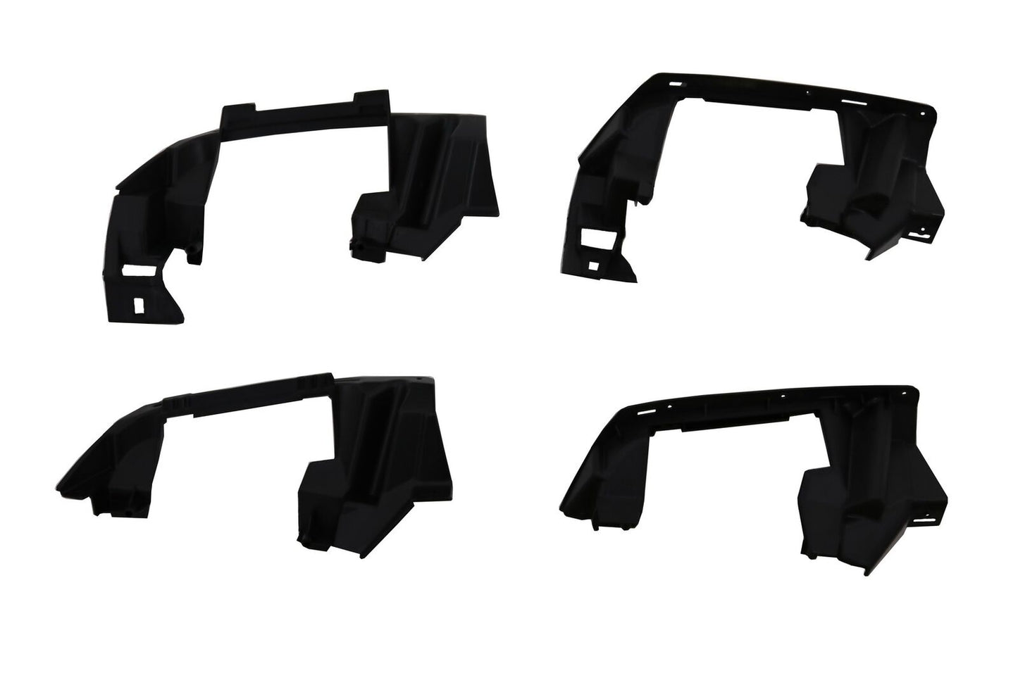 Black Rear Diffuser for MERCEDES A-Class W176 Facelift 2012-2018 A45 Look