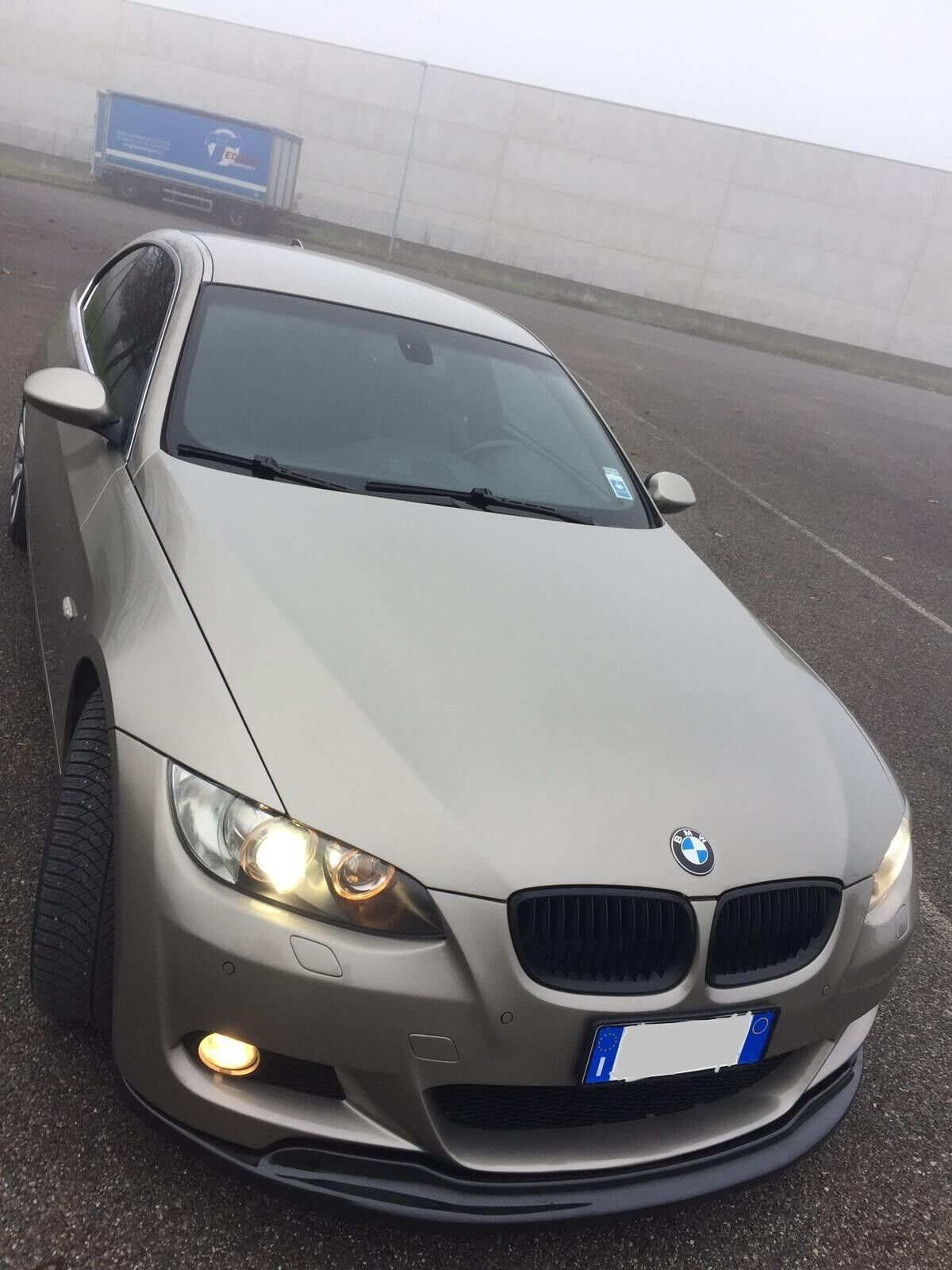SPLITTER E92 E93 M3 2006-2010 GLOSS BLACK LOOK 0692