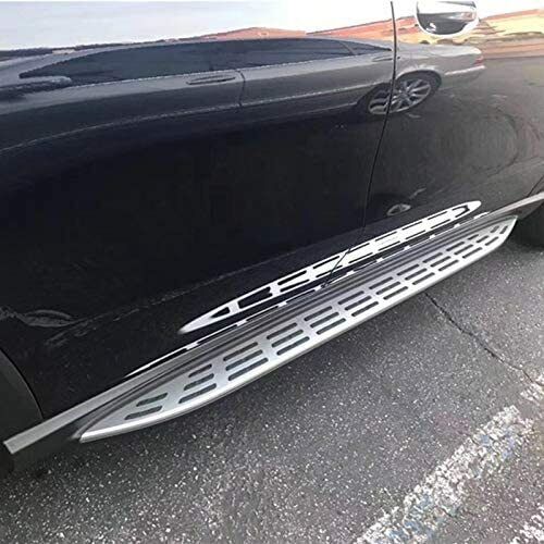 MERCEDES GLE SUV W167 2019+ SOTTO PORTA PEDANE LATERALI ALLUMINIO PVC IT 0228