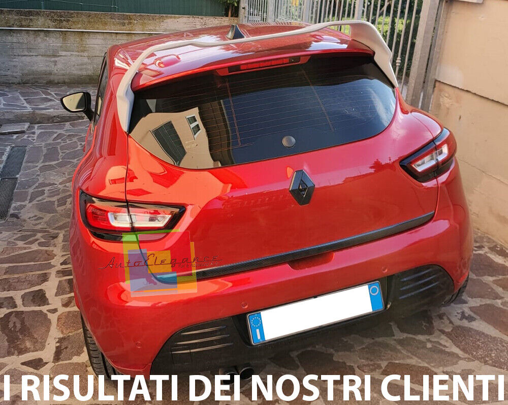 RENAULT CLIO 4 IV FROM 2012+ ROOF SPOILER SPORTY DESIGN 0112