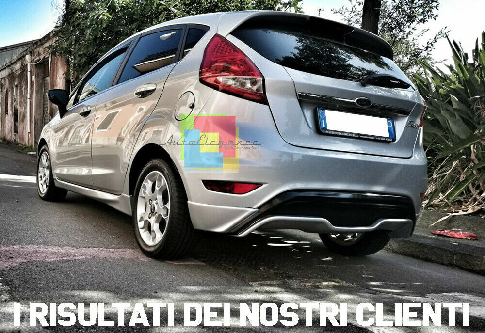 UNDER BUMPER RS LOOK FORD FIESTA MK7 ABS DIFFUSER DAM EXTRACTOR ..1..