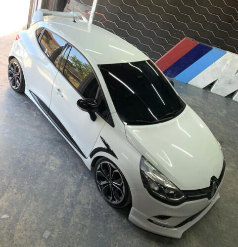 RENAULT CLIO 4 IV 2016-2019 UNDER FRONT BUMPER SPOILER LIP ABS