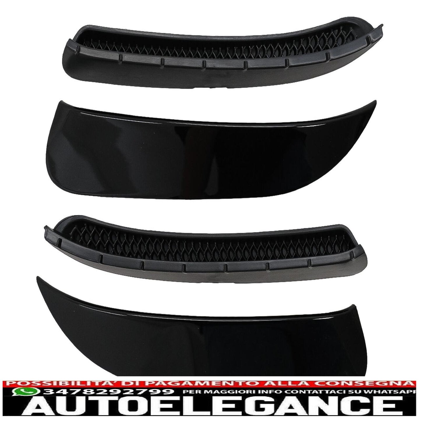 Bumper Splitter Spoiler Mercedes CLA W117 C117 X117 CLA45 Design