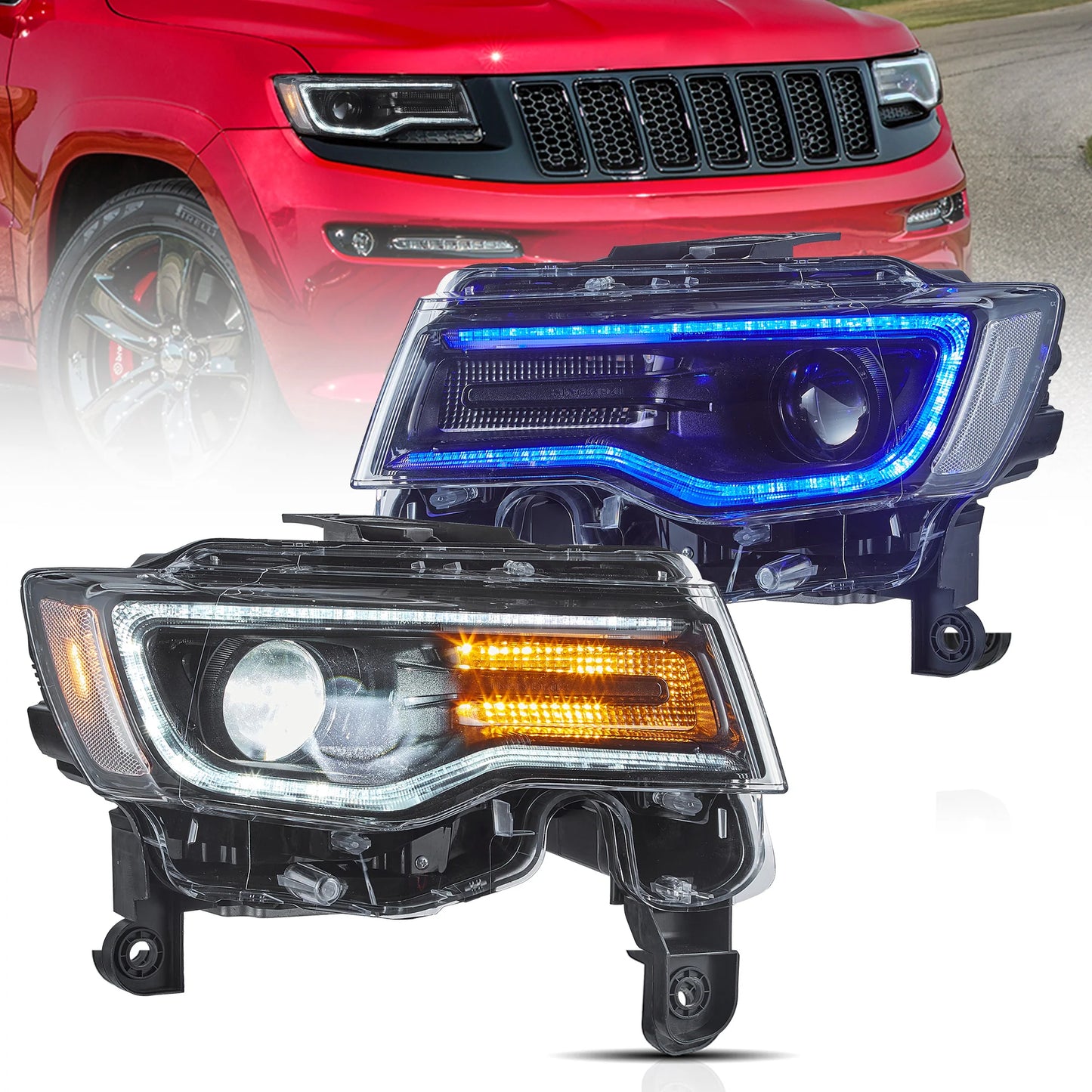 LED Headlights for Jeep Grand Cherokee 2014-2021 (WK2)