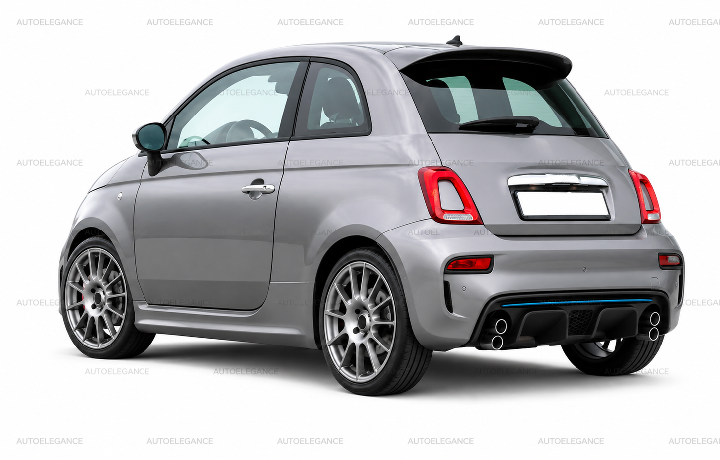 💫Spoiler sul Tetto Look Performance Nero Lucido per Fiat 500 2007-2024💫