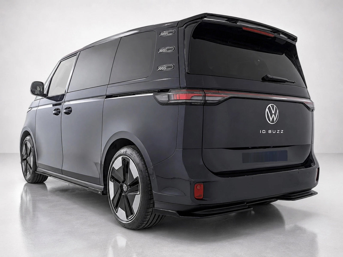 👉Splitter posteriore VW ID. Buzz 2022- aletta paraurti ABS nero lucido👈