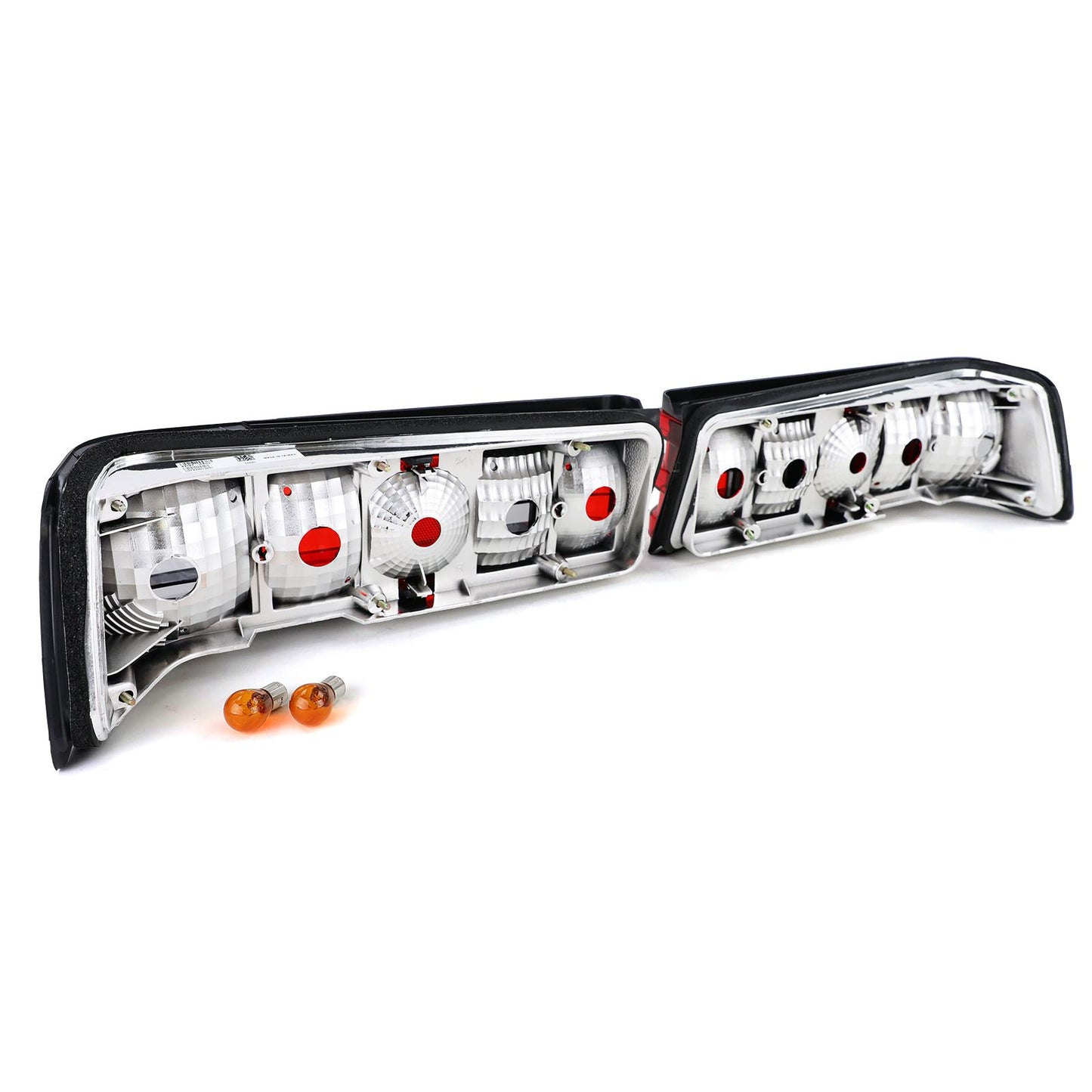 💫ART.4563 Fanali Posteriori Rossi e Neri in Cristallo per Mercedes W201 82-93💫