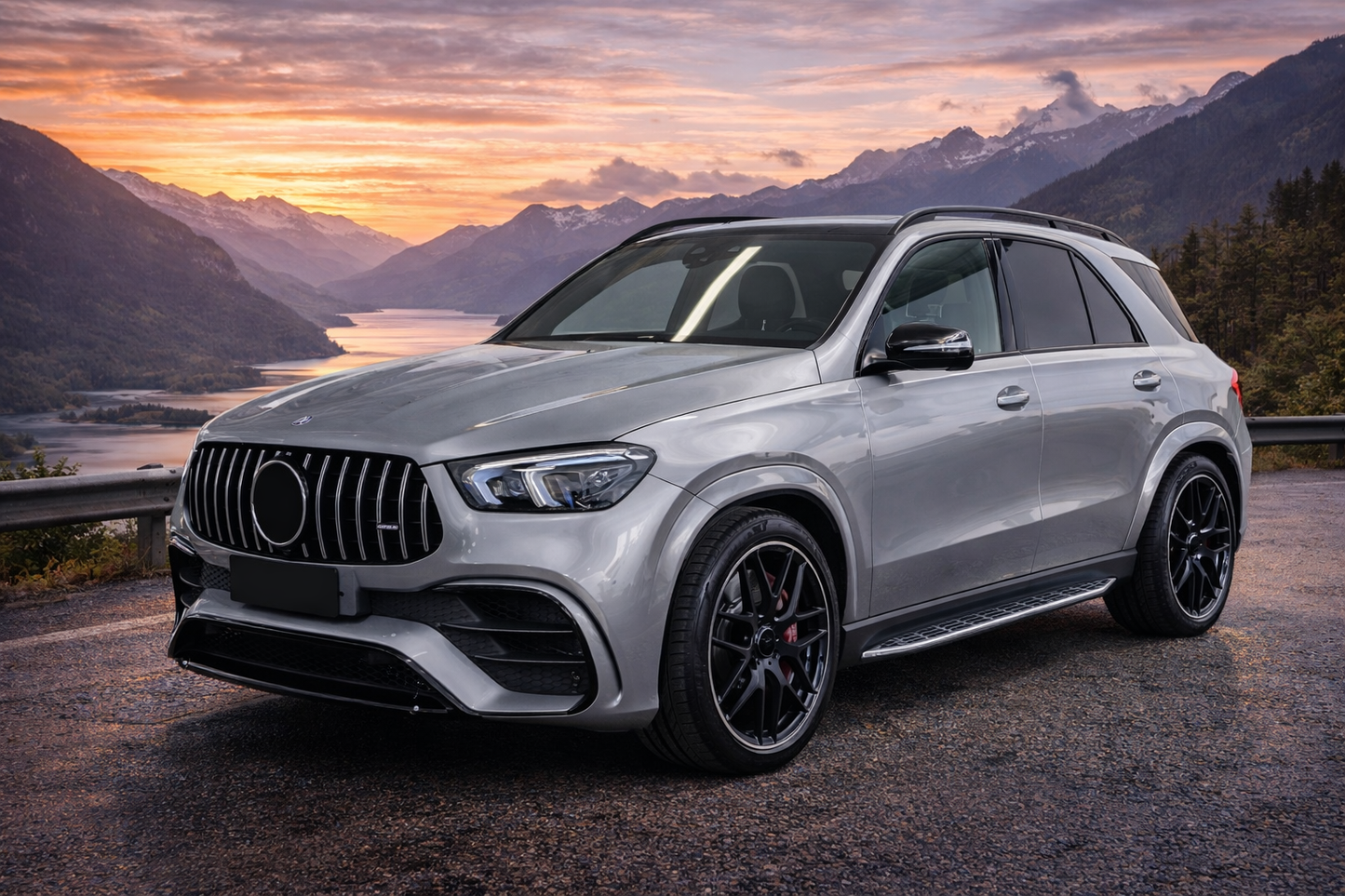 💫ART.7923 Pedane in Alluminio OE Look per GLE V167 2018-2023💫