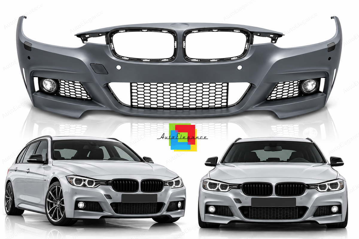 PARAURTI ANTERIORE ADATTO PER BMW F30 / F31 10.11- LOOK M