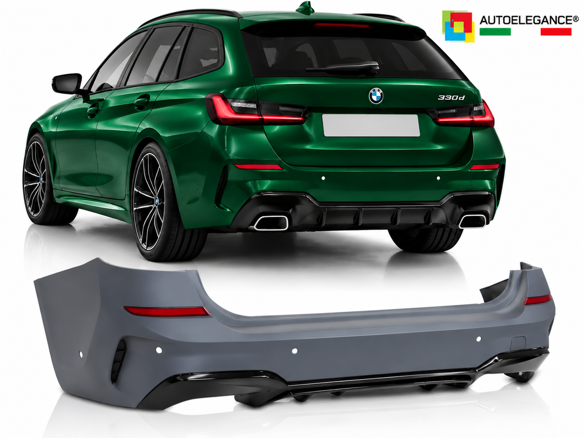 Paraurti posteriore Sport ADATTO PER BMW G21 19-22 LOOK M