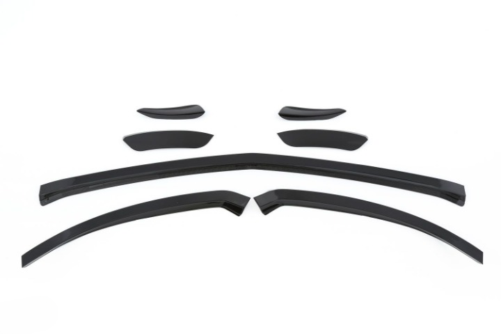 6666🔥AERO FLAPS NERI Anteriore adatto per Mercedes W177 Classe A🔥