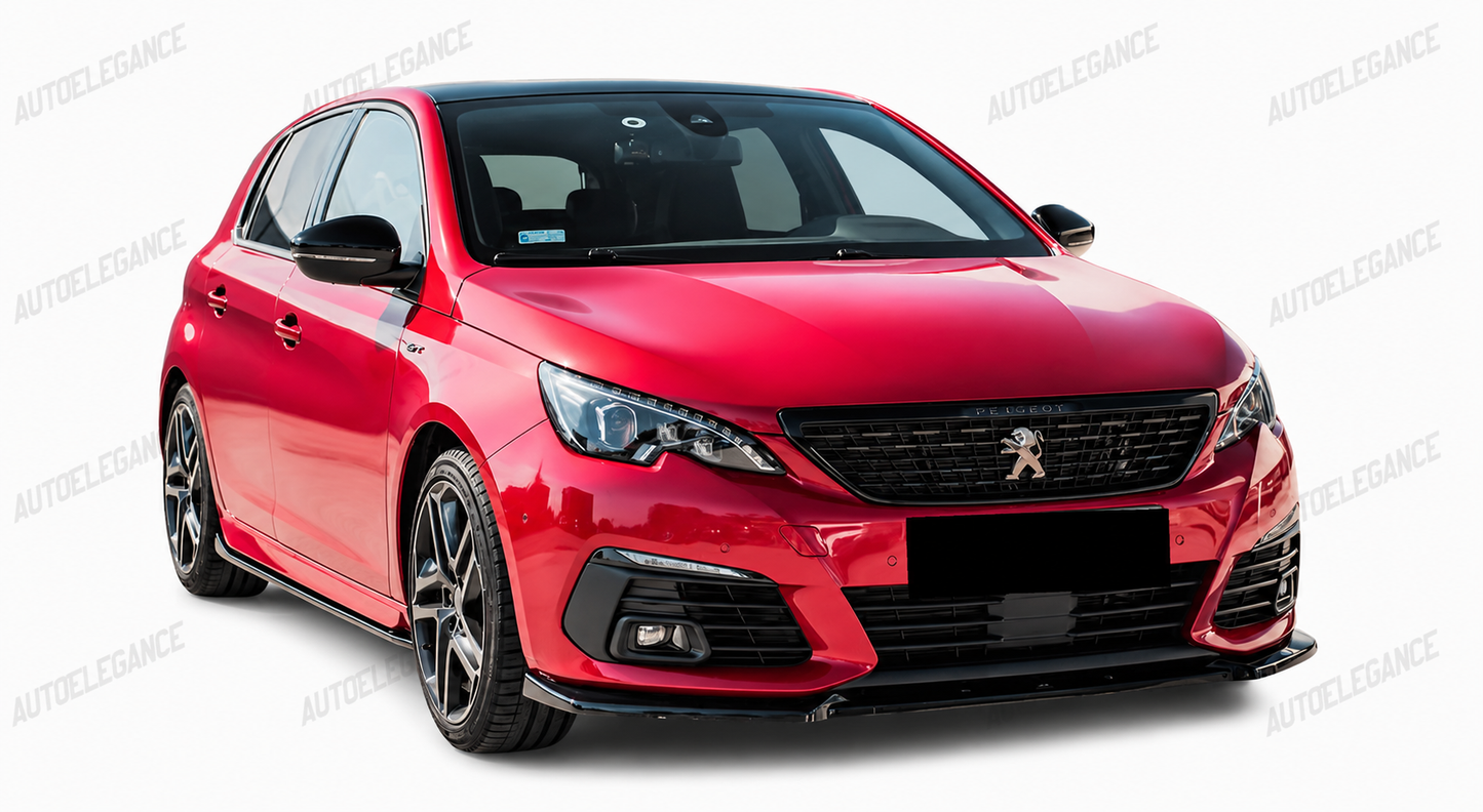 💫ART.10214 SPLITTER ANTERIORE PER PEUGEOT 308 GT 2017-2021💫