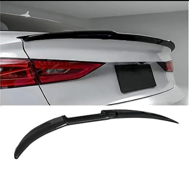 ART.1829 SPOILER A5 F5 2017-2019 SPORTBACK NERO LUCIDO BATMAN