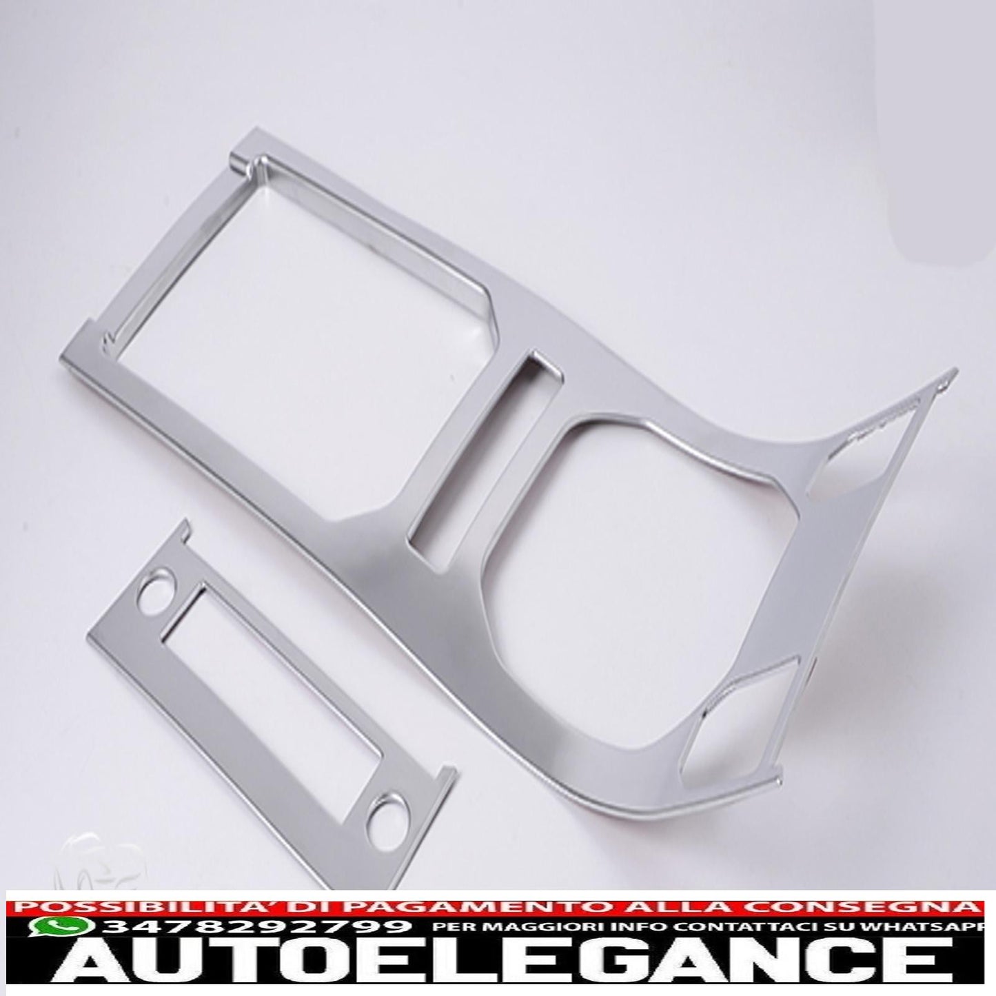 chrome frame mask center console for range rover evoque - show original titleoriginal textchromrahmen blende mittenkonsole für range rover evoque
