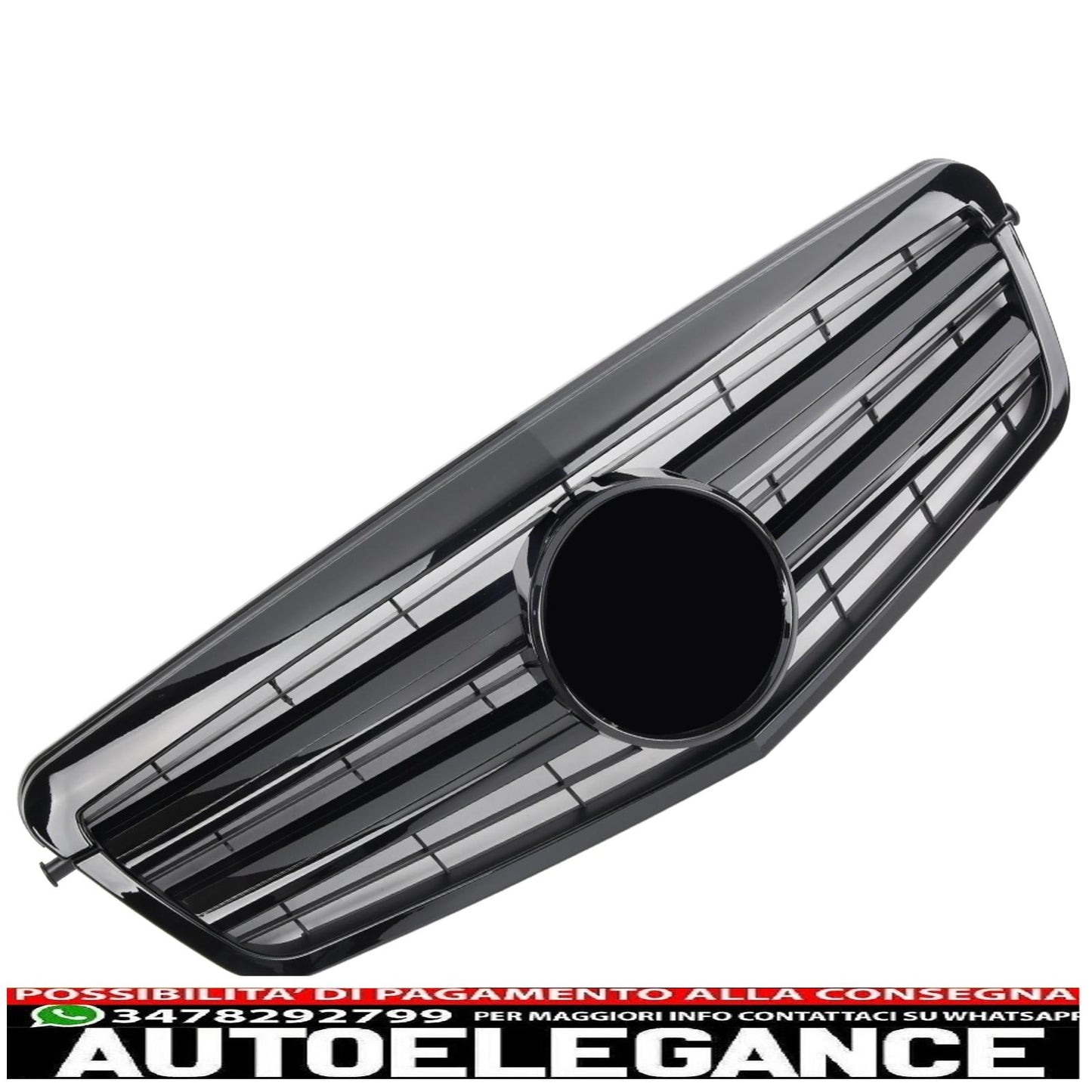 sport grill radiator grill suitable for mercedes w212 s212 up to 2013 glossy black - shows original titleoriginal textgrill sport kühlergrill passt für mercedes w212 s212 bis 2013 glanz schwarz