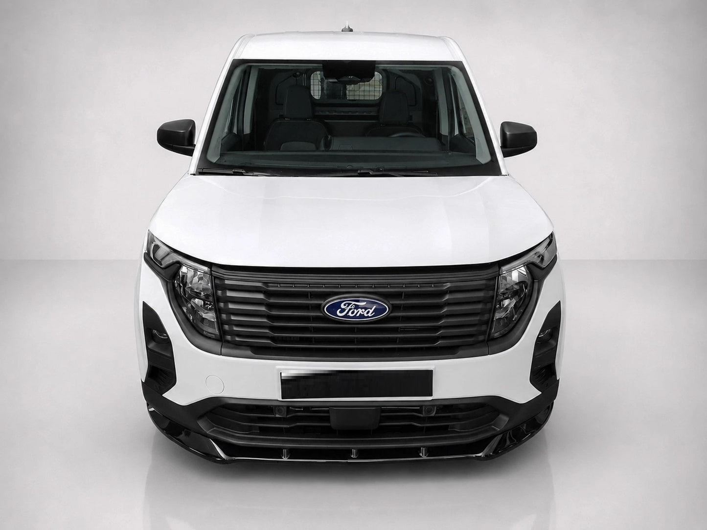 ๐ Splitter Anteriore per Ford Transit Courier MK2 (2023-) ABS Nero Lucido ๐