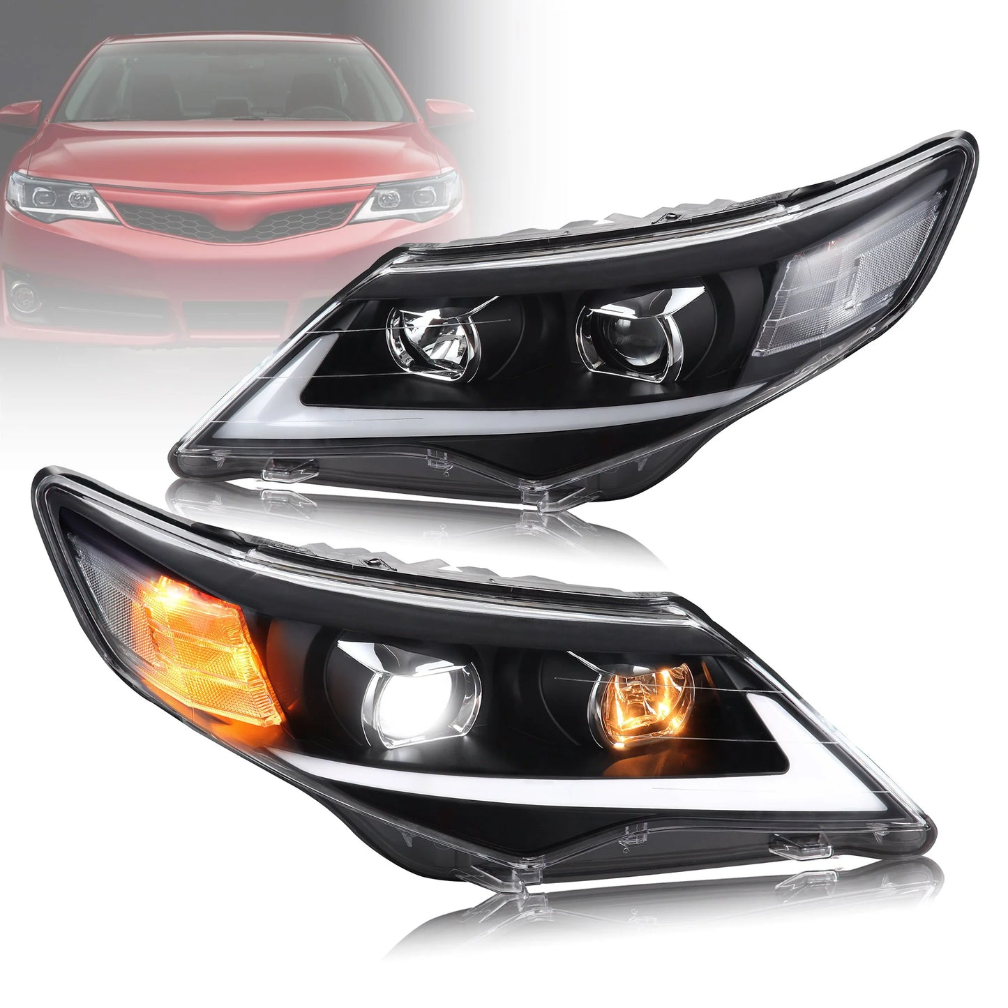 Fari per proiettori per Toyota Camry 2012-2014 (adatti per modelli americani)
