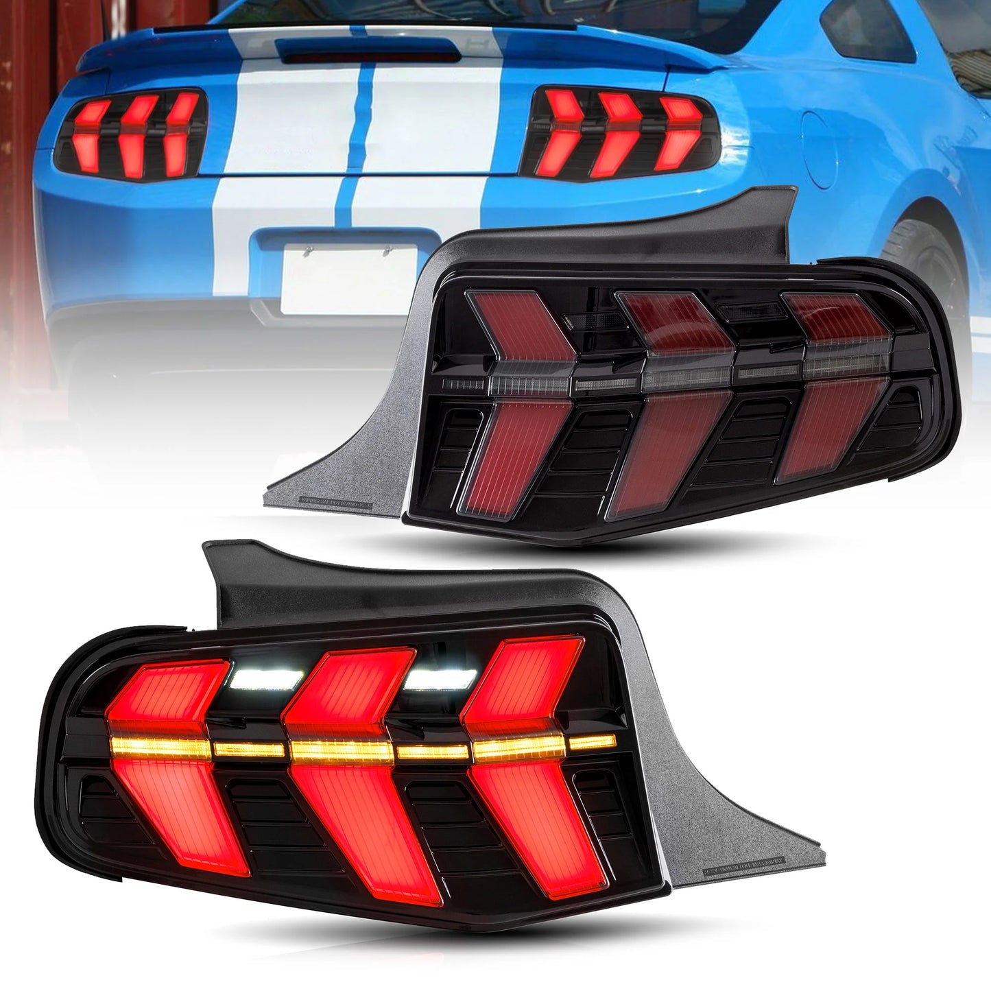 7-Model Full LED Rear Lights for Ford Mustang 2010 2011 2012 (Pre-sale) ( 2 Reviews )