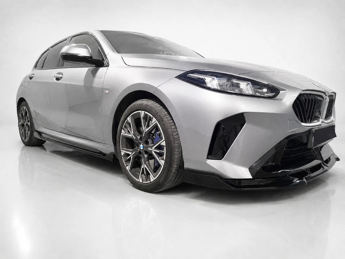 👉Gonne laterali versione 2 per BMW Serie 1 F70 M-Pack / M135i ABS nero lucido👈