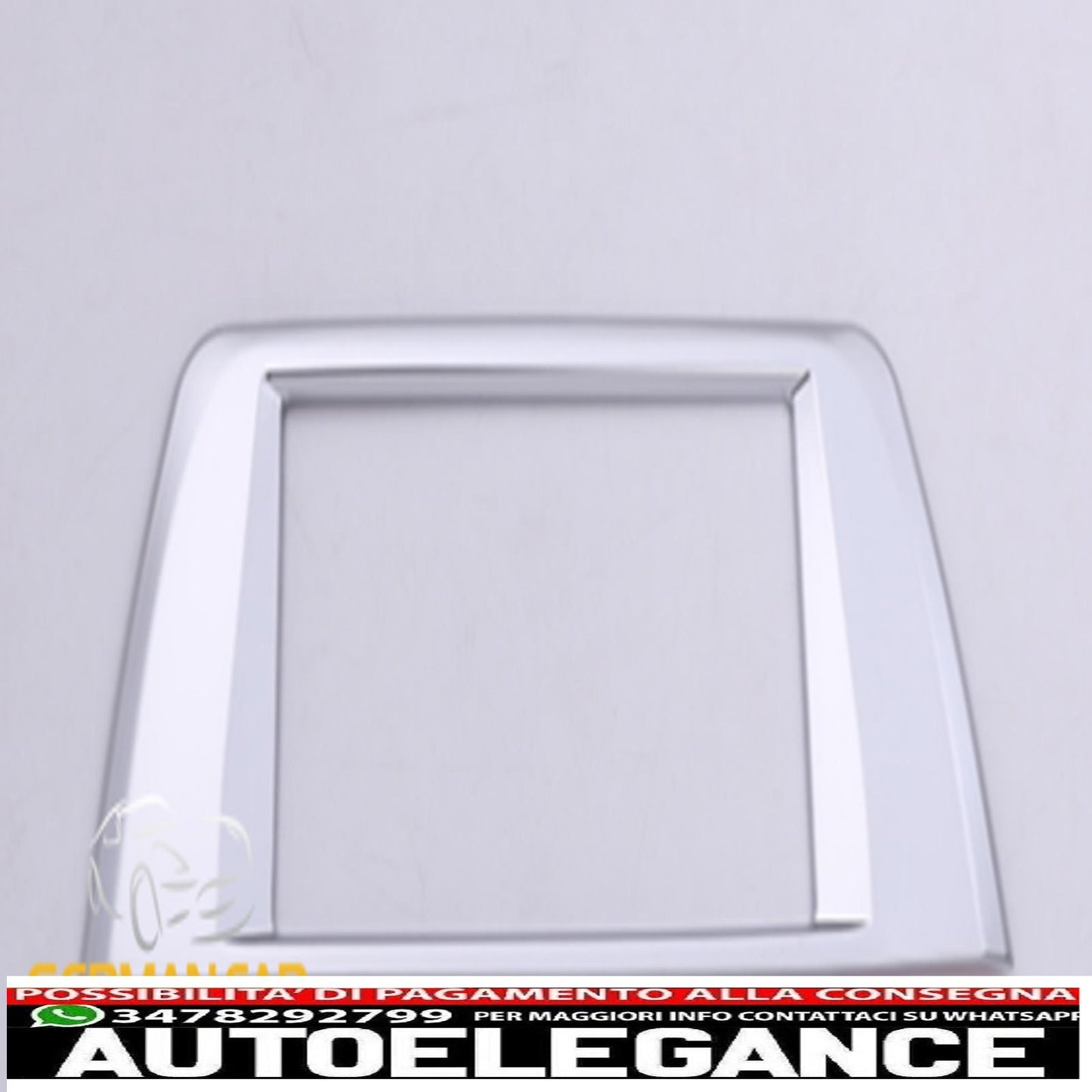 schermo navi telaio cromato maschera per bmw x1 f48-mostra il titolo originaletesto originalenavi bildschirm chromrahmen blende für bmw x1 f48