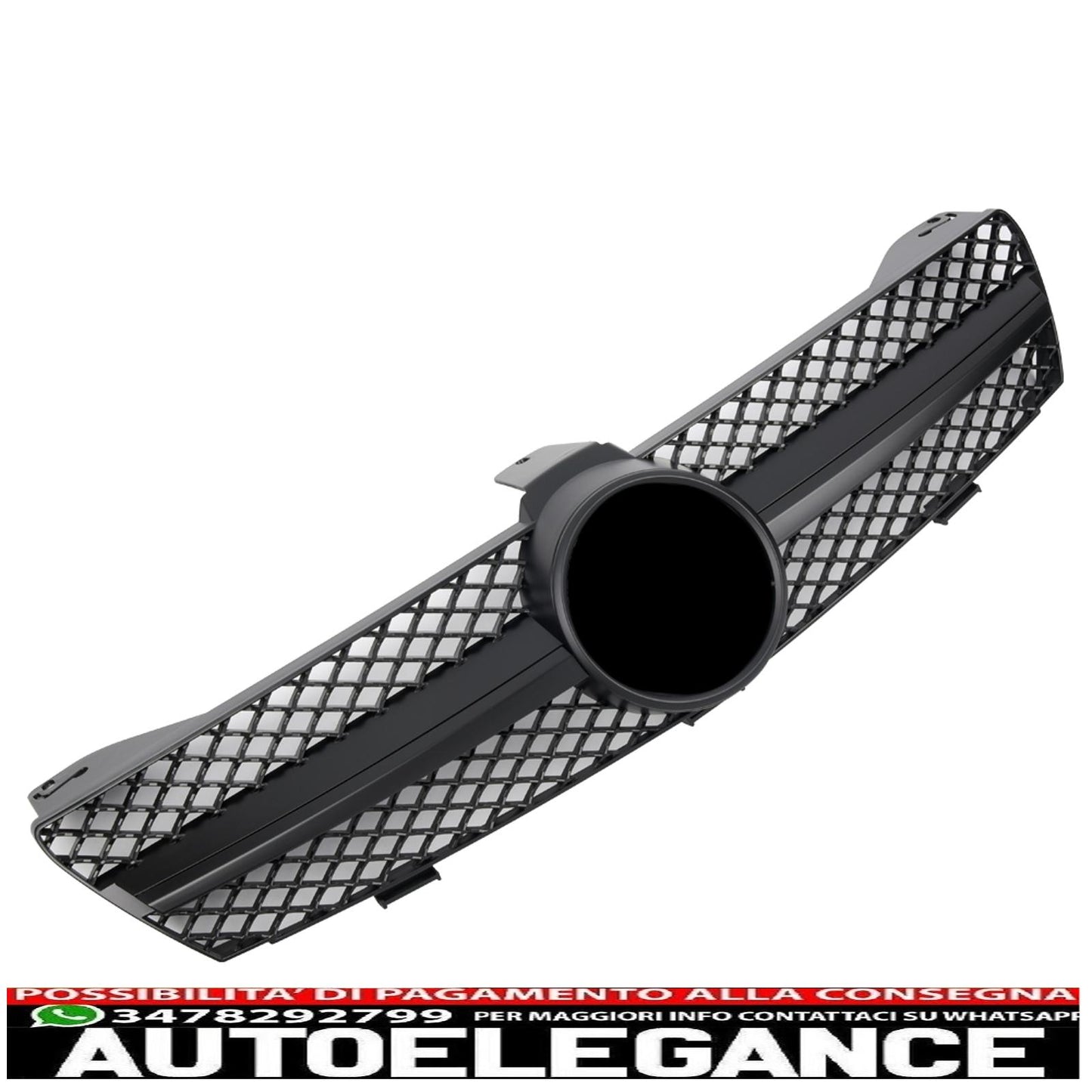 griglia sport griglia radiatore adatto per mercedes w219 cls 2004-2008 nero opaco-mostra il titolo originaletesto originalegrill sport kühlergrill passt für mercedes w219 cls 2004-2008 matt schwarz