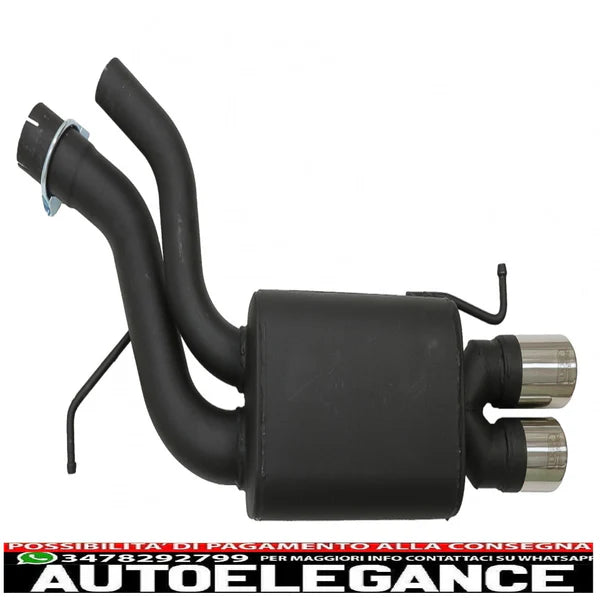 sistema di scarico adatto per bmw serie 5 f10 (2011-2016) 102-433/70rs doppi tubi di scarico