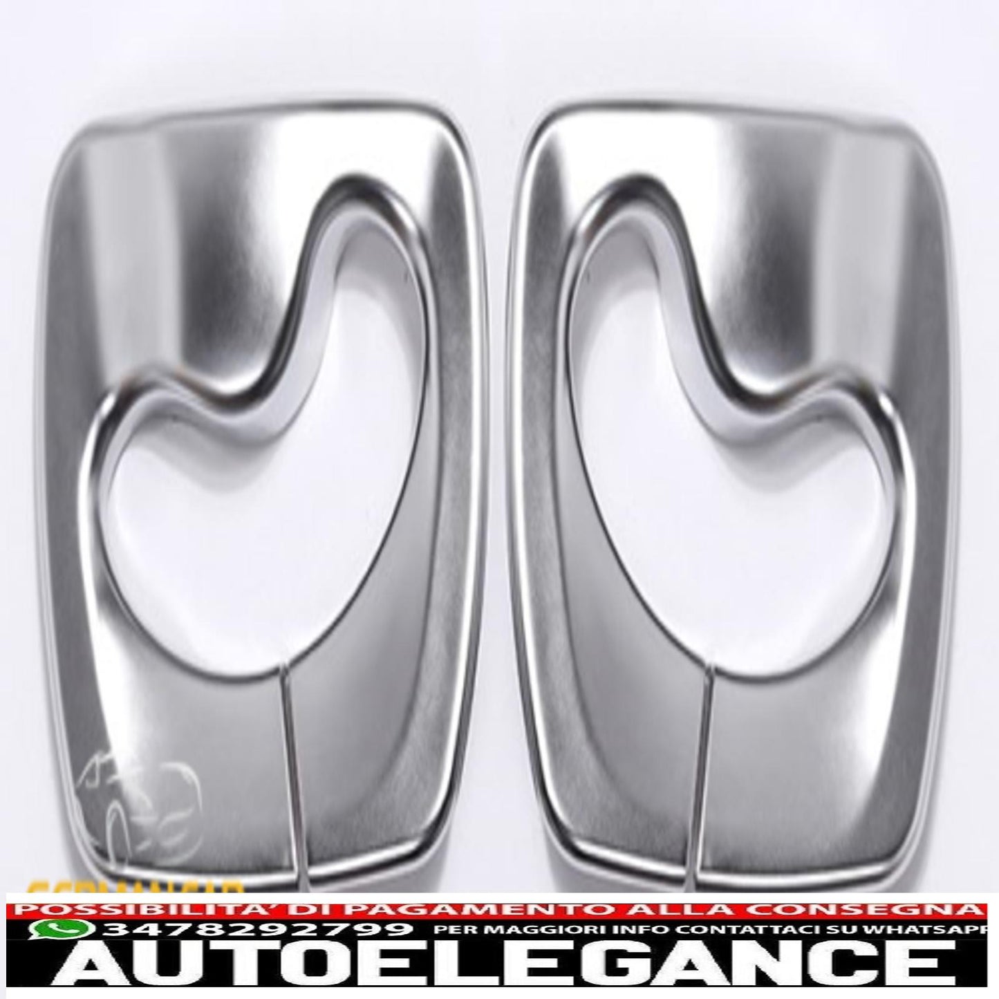 telaio cromato pannello cintura di sicurezza per bmw serie 5 f10 e f11-mostra il titolo originaletesto originalechromrahmen blende sicherheitsgurt für bmw 5er f10 und f11