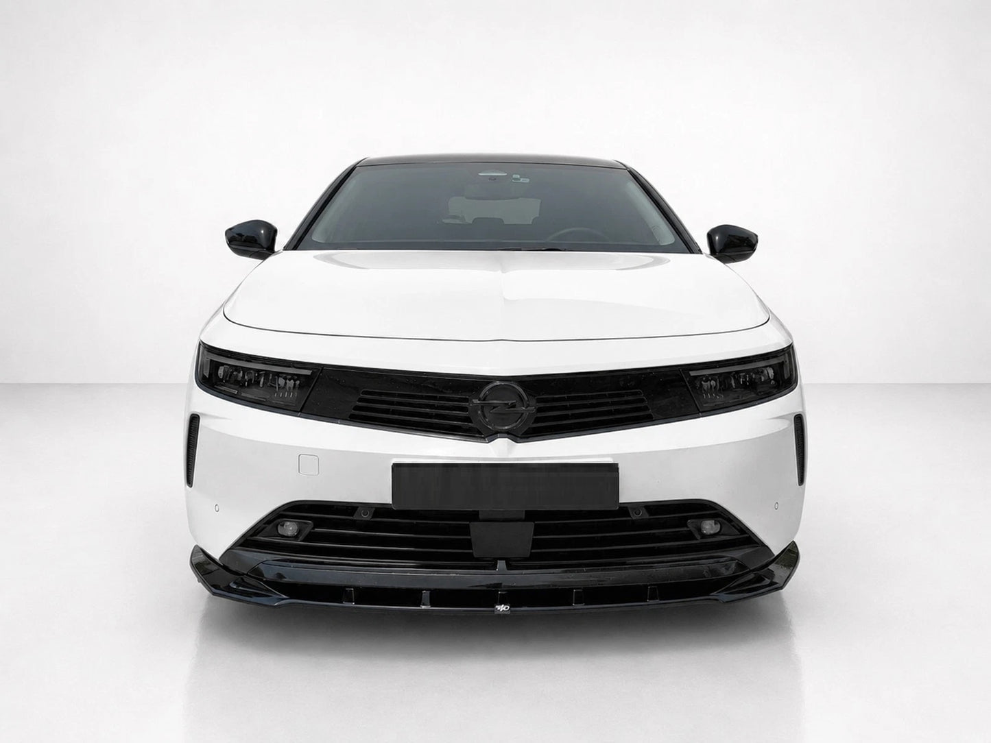 👉Splitter anteriore per Vauxhall / Opel Astra L (2021-) ABS nero lucido👈