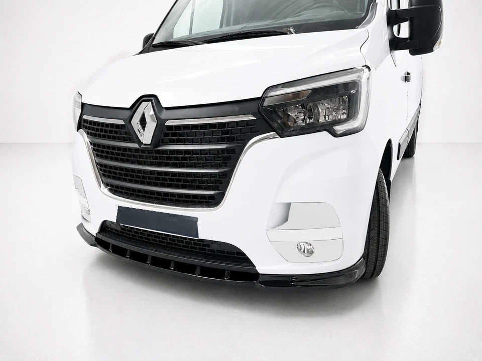 👉Splitter Anteriore Renault Master MK3 Facelift 19-24 Nero Lucido ABS👈
