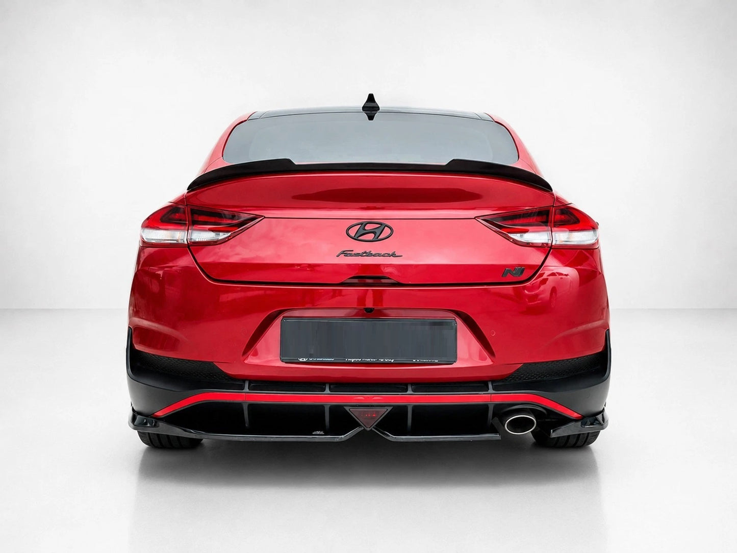 👉Splitter posteriore Hyundai i30 MK3 N-Line Fastback Facelift 20 Nero Lucido👈