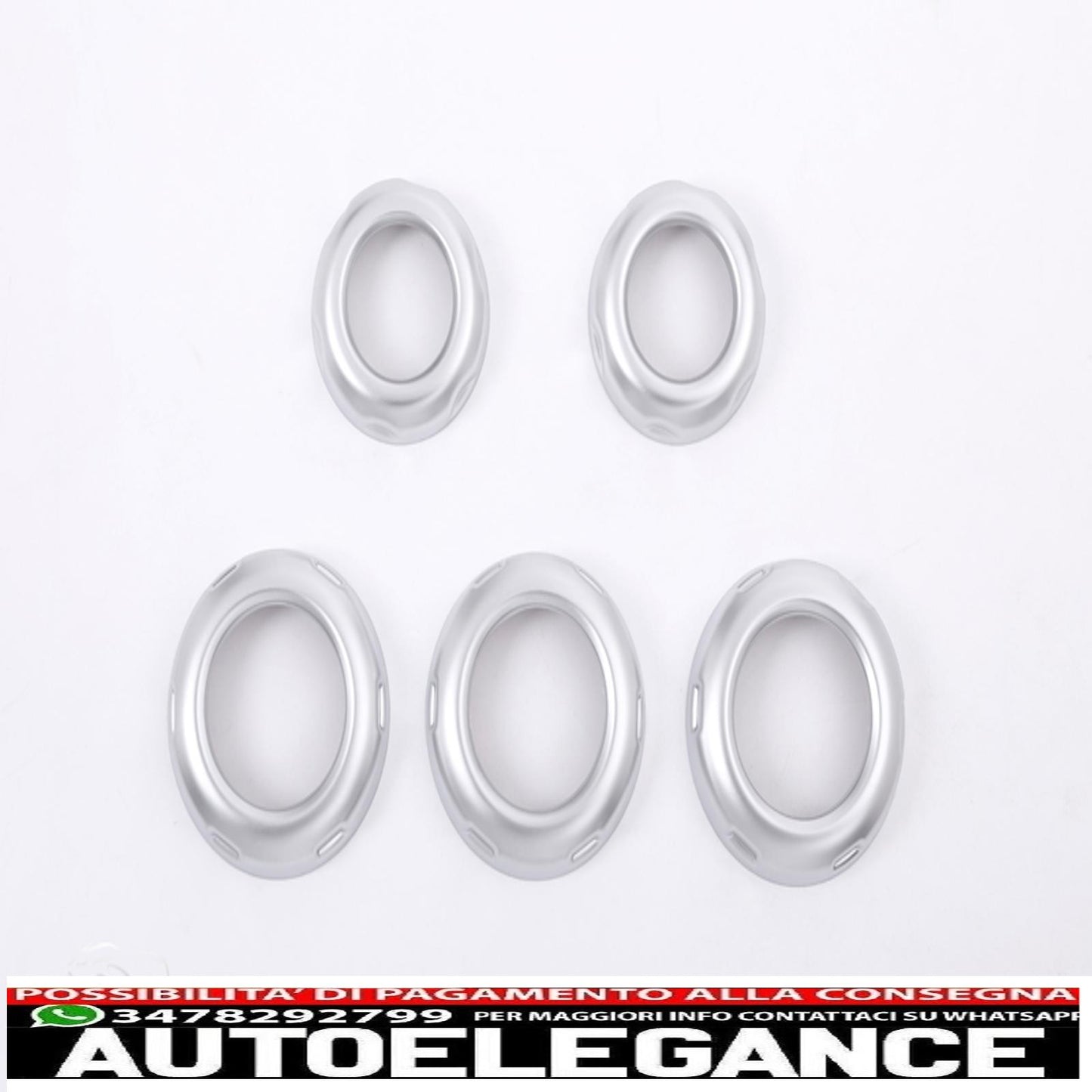 Chrome frame rings navigation and radio buttons for land rover discovery 4 l319 - show original titleoriginal textchromahmen rings navigation and radio buttons for land rover discovery 4 l319