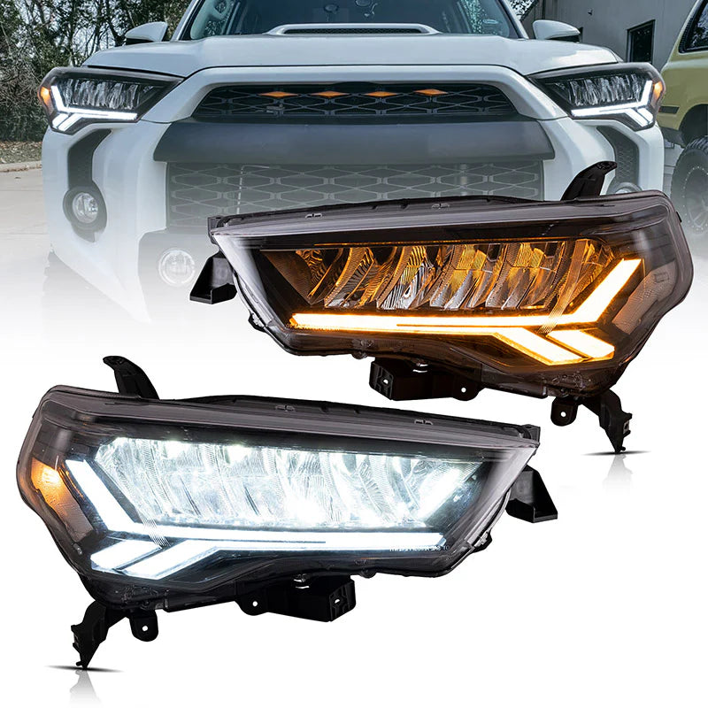 Fari Full LED per Toyota 4Runner 2014-2020 con Dynamic DRL