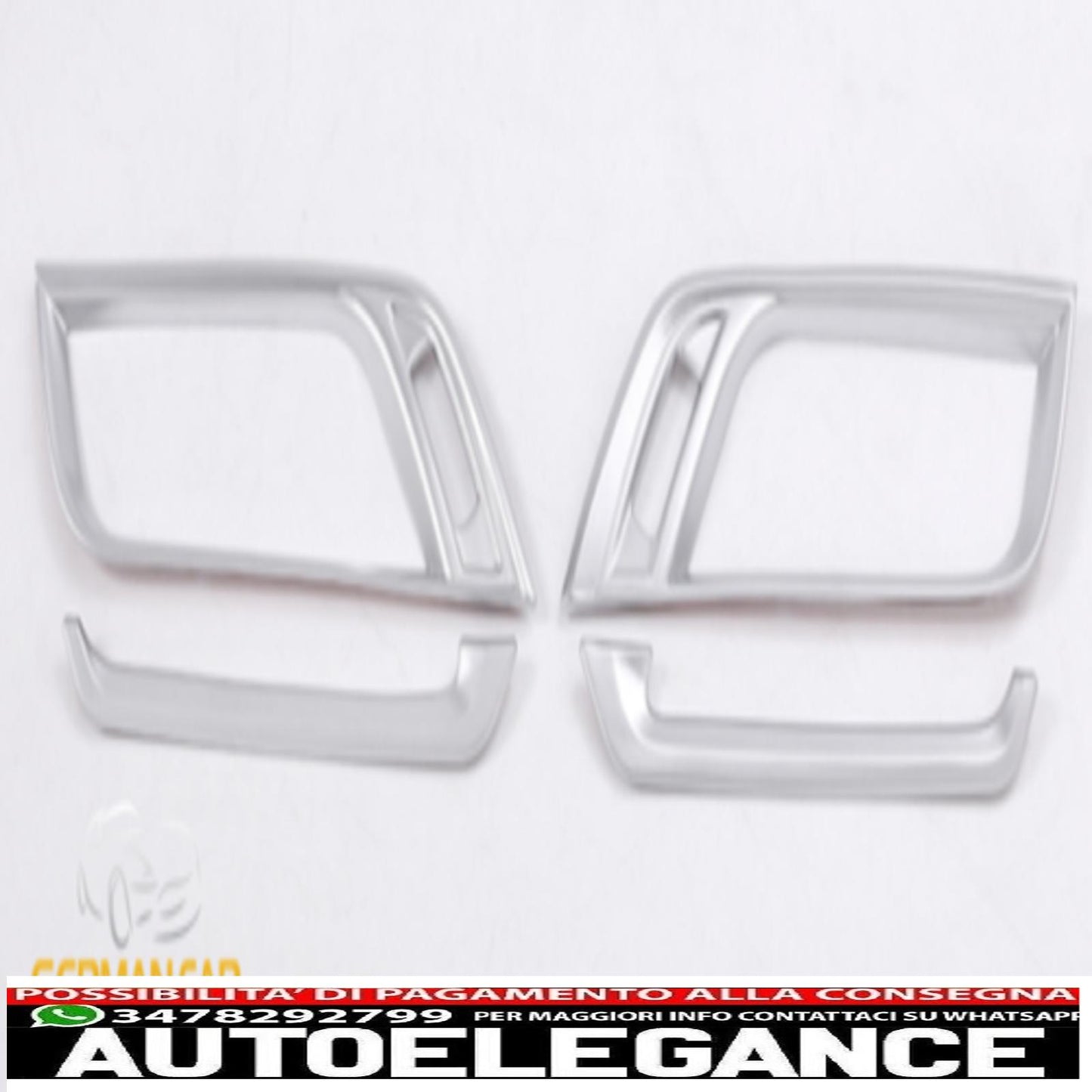 telaio cromato pannello ugelli aria ventilazione per bmw x1 f48-mostra il titolo originaletesto originalechromrahmen blende luftdüsen lüftung für bmw x1 f48