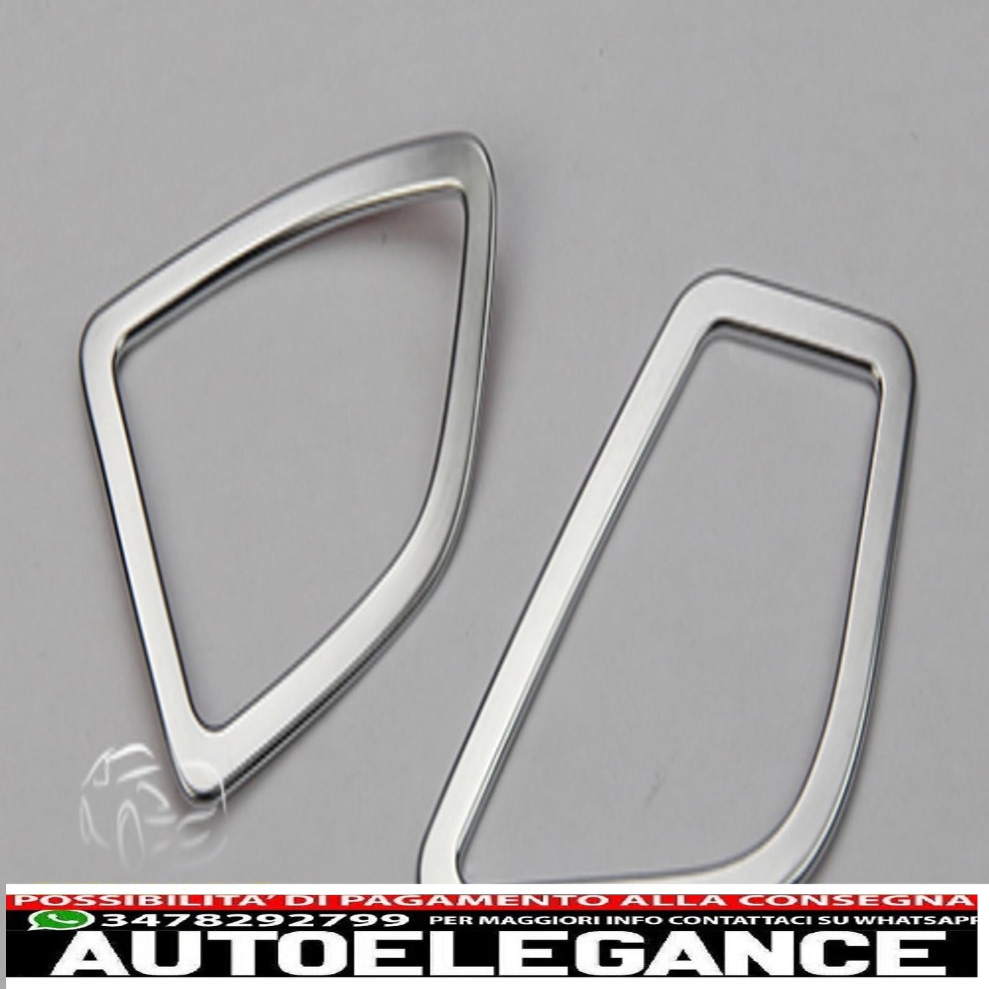 chrome frame air ventilation nozzle panel for bmw serie 3 f30 and f31 - show original titleoriginal textchromrahmen blende luftdüsen lüftung für bmw 3er f30 und f31