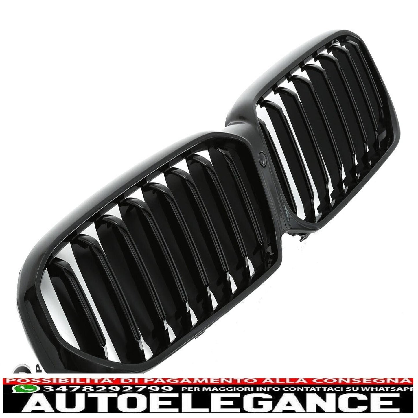 adatto per bmw serie 5 g30 g31 lci sport griglia radiatore lucida nero-mostra il titolo originaletesto originalepasst für bmw 5er g30 g31 lci sport kühlergrill glanz schwarz AUTOELEGANCERICAMBI