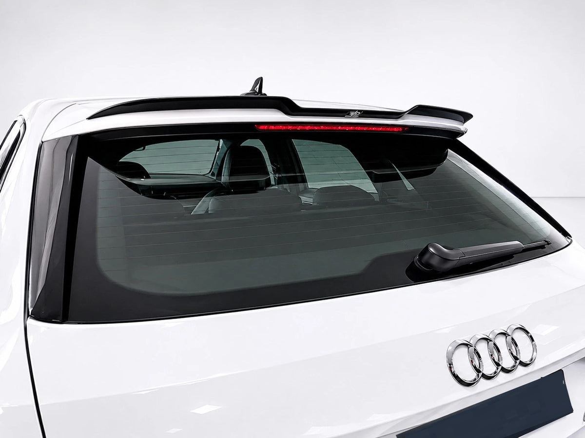 👉Prolunga Spoiler Tetto per Audi A3 S-Line / S3 / RS3 (8Y) in ABS Nero lucido👈