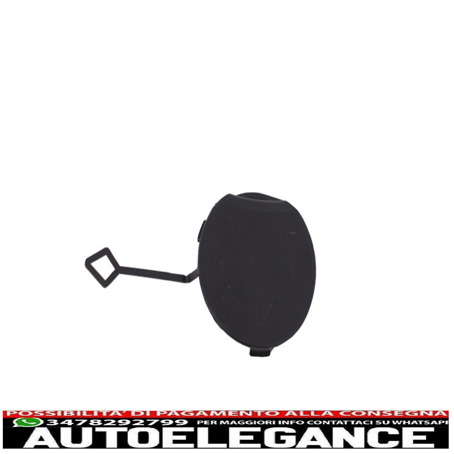 Copertura del gancio di traino per paraurti posteriore adatta per BMW Serie 3 F30 (2011-up) M3 M-Tech Design AUTOELEGANCERICAMBI